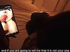 Hey, watching porn on tiktok with my stepsister led to us recording a rough hardcore video before our parents catch us!