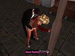 Cartoon anime hentai character cums easily for 50 bucks in sex deal