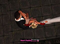 Cartoon anime hentai character cums easily for 50 bucks in sex deal