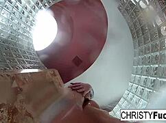 Shower Fun With Christy Dahlia And Ivan