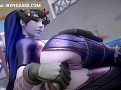 Big ass overwatch 3d fucking with horny anime tits!