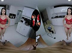 yo, beautiful latina with perfect body fucking in vr reality