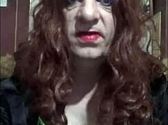 Shy Crossdresser Enjoys Machine Masturbation in Homemade Video Part 4