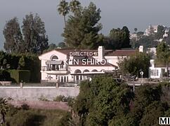 jessie bends over for milf blowjob with big cock!