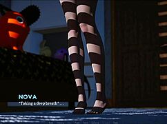 Curvy 3D Anime Character