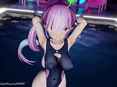 ¡Wow, Baile de Conexión con Minato Aqua y Yozora Mel!