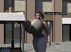 3d-porn comics endlessrain0110 bring whole milk with huge tits action