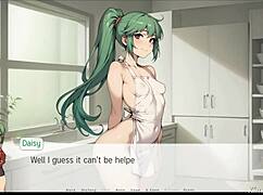 Master rips clothes off fat girl for thigh job with big cock in kitchen