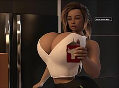 3d-porn comics endlessrain0110 bring whole milk with huge tits action