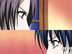 Hey, PLEASE Stepson, DON'T LEAVE ME alone in this hentai scene!