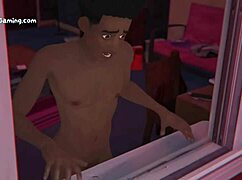 Gwen Stacy Bent Over Doggy With Miles in 3D Anime