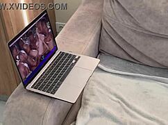 Lena Paul Nude On Sofa, Masturbating With Natural Tits And Big Ass