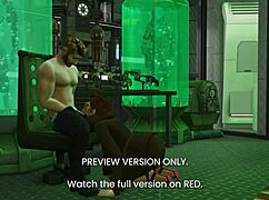 3D animated American hentai series: The affair of Peggy