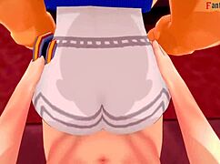 In this 3d anime hentai, wattson has intense sex with apex legends characters by fantasyking3