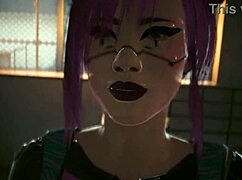 rita wheeler - laguna bend sex scene cyberpunk 2077 in-game ultra settings