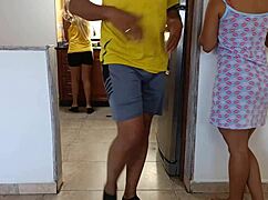 Hidden Sex with Stepmother's Husband