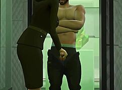 3D animated American hentai series: The affair of Peggy