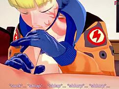 In this 3d anime hentai, wattson has intense sex with apex legends characters by fantasyking3