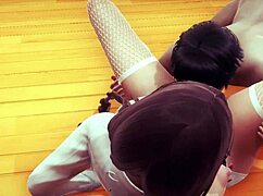 hentai uncensored miwa gets blowjob cunnilingus and fucked