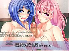 Dual Step-Sister Titfuck In Harem Route.
