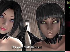 double succubus twins deliver wild snu snu action with big tits and creampie finish in crazy game