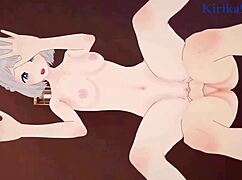 Lilja Katsuragi Intense Sex - Gakuen Idolmaster Hentai