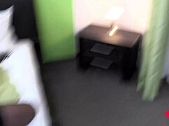 A husband shares threesome sex with best friends.