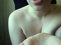 Sexting Compilation - Femdom Brunette in Glasses Teases with Big Tits for Total Orgasm Control