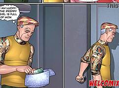 i watch my old father-in-law fuck the hot maid and cum inside her