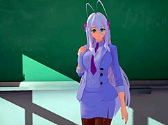 Watch Kuroka unleash NTR madness in HS DxD fantasy full episode 6!