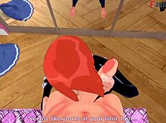 Gwen Tennyson Fucks in Front of Mirror in 3D POV Preview