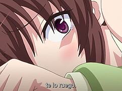 So this mature milf gets a wild creampie in part 3 of the cartoon. Hentai action unfolds with a monster cock.