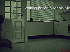 is this femdom chastity cuckold story turning you on? the european mistress submits her old husband to maledom humiliation