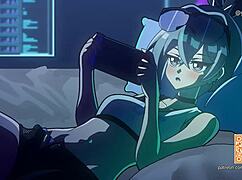 2D Animation Features Cowgirl Riding in Anime Style 😎