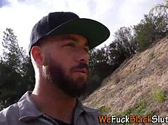 Is this chubby busty black babe ready for a monster cock?