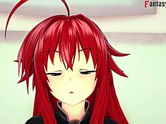 im watchin this hentai where rias gremory wants more from issei in a full hr movie wit monsters