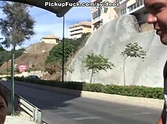 Spanish streets are perfect for picking up girls and banging right there