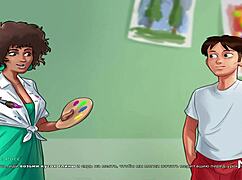 summertimesaga crew signed up for the anime competition to score big marks in e1 9