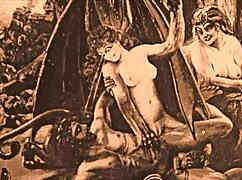 vintage erotic drawings with retro anime hentai 😍