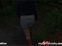 German Amateur Blonde Receives Intense Blowjob And Ass Play