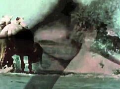 Man, check this vintage taboo pussy getting pounded doggystyle outdoors! Vintage beaver action never gets old.