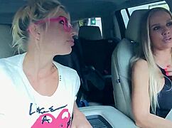 Big Tit Blonde Lesbian Strapon Fucks Roughly