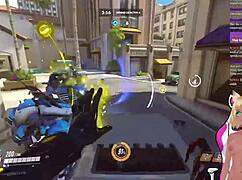 Wow, Vtuber Lewdneko plays Overwatch and gets spanked hard in part 2!