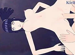 Hinata Hyuga Gets Intense Sex in Naruto Boruto Hentai Scene
