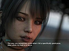 where the brunette anime hentai story began in episode six