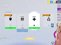 Wow, Vtuber Lewdneko plays Overwatch and gets spanked hard in part 2!