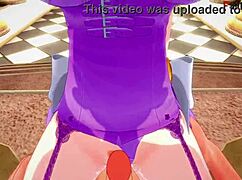 Scathach-skadi engages in detailed sex on the throne in type-moon fantasy