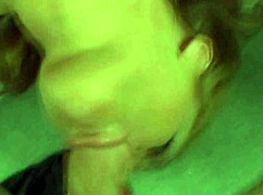 Why is she rubbing that dick in her face?