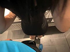 Picking up cute girl, we ate, then he fucked her hard.