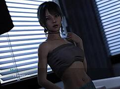 where the brunette anime hentai story began in episode six